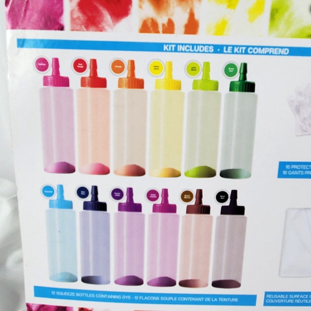 Tulip One-Step Tie-Dye Kit 70-Piece Super Big No Presoaking Required - Picture 9 of 11